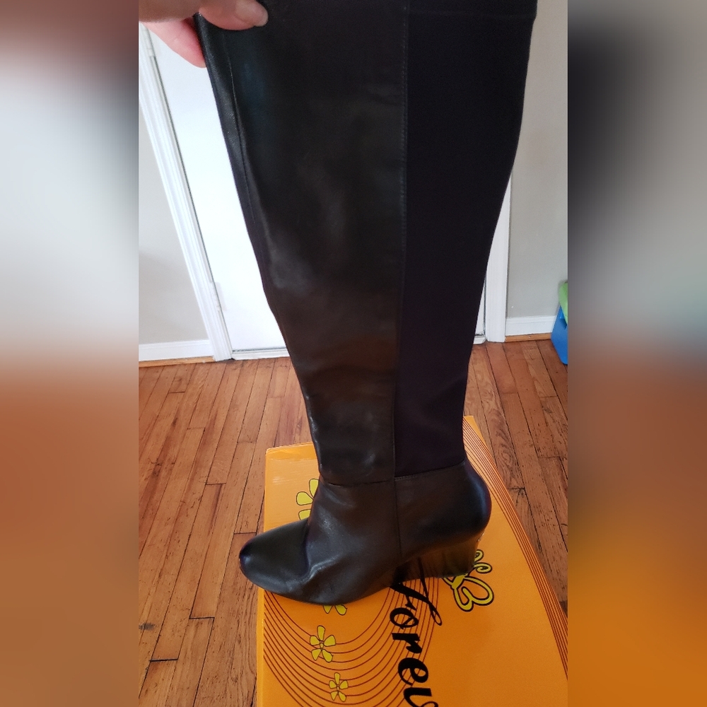 Black Leather Boots